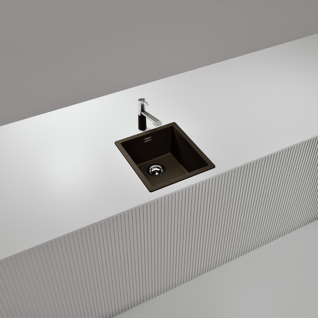 Dřez FORMHAUS D-100LS NERO